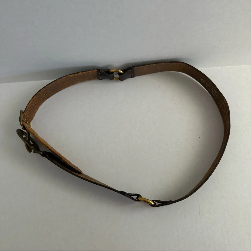Vintage Boy Scouts of America Two Part Belt 32